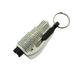 Survival Rhinestone Encrusted Safety Hammer 2-in-1 Mini Window Breaker Car Escape Kit Creative Keychain Outdoor Camping Hiking_desvips.com