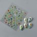 Spring New Clover Nail Art Stickers Embossed JIT Supply St. Patrick's Day_desvips.com