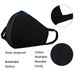 FECEDY 6-Pack Black Half Face Earloop Cotton Masks, Breathable, Reusable, Washable, Windproof And Dustproof For Outdoor Sports_desvips.com