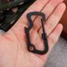 tactical outdoor karambit knife high carbon steel blade, ergonomic handle for camping, hunting & survival gear_desvips.com