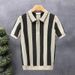 Men's Clothing Lapel Short Sleeved Polo Shirt Men's Trendy Summer T Shirt Slim Trend New All Match T Shirt Top_desvips.com