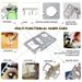 Multi Tools Pocket Outdoor Hiking Camping Edc Tool Multi-function Bottle Opener Credit Card Holder Wallets Emergency Surival Kit_desvips.com