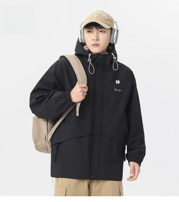 New Soft Shell Jacket For Men And Women Same Style Urban Outdoor Dual Repair Jacket Jacket Windproof Waterproof Couple_desvips.com