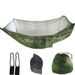 Automatic Outdoor Anti Rollover Double Camping Artifact With Mosquito Net, Home Swing, Hammock, Nylon_desvips.com
