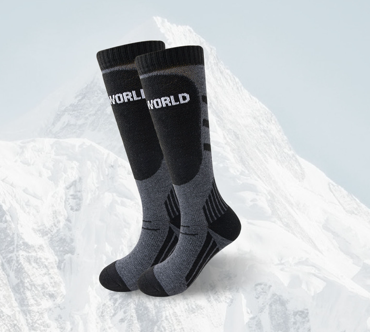 Ski Men Women, Odor-Resistant, Winter Thickened Professional Long Tube For Snowboarding And Skiing, Outdoor Sports_desvips.com