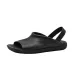 French Style Simple Versatile Sandal Lazy Vacation Casual Wide Roman Strap Flat Soft Sole Sandals For Women Summer_desvips.com