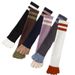 Five-Toe Yoga Split-Toe Professional Non-Slip Pilates Pressure Calf Women's Sports Special Long Tube Socks_desvips.com