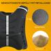 HOMCOM 5KG/8KG/10KG Weighted Workout Vest – Removable Weight Packs Reflective Strips Suitable For Running Cross Training & Strength Workouts_desvips.com