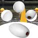 Olive Shaped Float Buoy Fishing Marker Buoy With Throw Line Rope Ball For Marine Boats Water Activities And Swimming Pool_desvips.com
