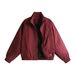 New Cross-border Foreign Trade Casual Outdoor Sports Loose-fit Large Size Stand-up Collar Jacket, Men's Outerwear_desvips.com
