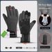 Uisex Ski For Me Ad Wome Atibacterial 3M Sherry Cotto Cycg Widproof Waterproof Bag Warm Witer Gloves Touch_desvips.com