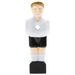 Table Football Players - White And Blue - Suitable For 15.9 Mm Foosball Rods - 11 Players In Black/White & Blue/White Clothing_desvips.com