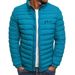 Autumn Winter New Solid Color Jacket Simple And Elegant Men's Cotton Coat_desvips.com