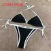 Bikini Internet Celebrity Pure Desire Style New Triangle Tie Sports Swimsuit Vacation Swimwear Hot Spring Bathing_desvips.com