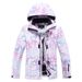 New Women's Winter Outdoor Windproof Water-Repellent Warm Thickened Korean Style Snowboard Snow Ski Suit_desvips.com