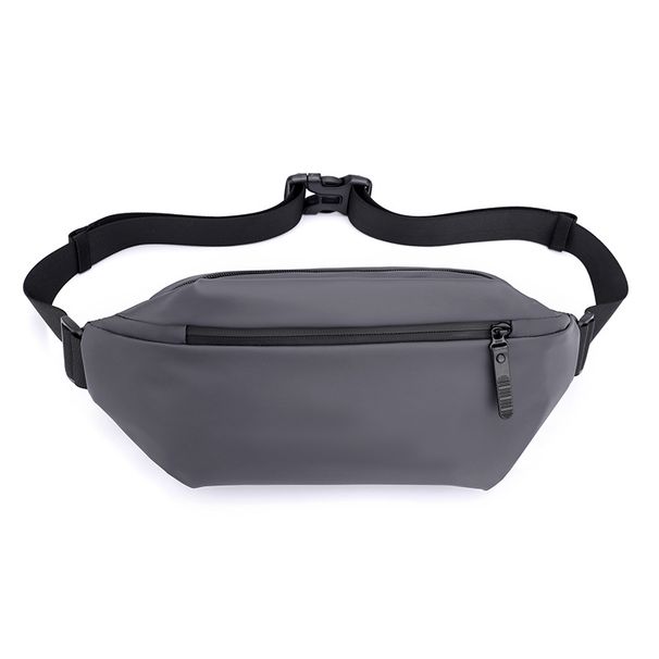 New Arrival Outdoor Casual Shoulder Cross-Border Pure Color Waist Bag_desvips.com