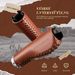 ROCKBROS Bicycle Handlebar Grips Leather Ergonomic Dual Lock-On_desvips.com