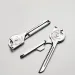 Multi Function Folding Tool Keychain Opener Screwdriver EDC 6 In 1 Utility Outdoor Survival Rescue Pocket Plier KeyRing_desvips.com