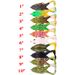 New Lure Bait Propeller Thunder Frog Soft Bait 9cm/13.6g Hunting Special Black Double Hook Fish Bait Simulation Fish Bait_desvips.com