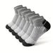 Unisex Sports Running Basketball Outdoor Men's Breathable Wicks Boat Socks_desvips.com