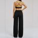 2PCS Suit Women' Trackuit Yoga Set Gym Wear Sexy Sport Bra Flared Legging Set Fitne Outfit Female Workout_desvips.com