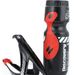 New Bicycle + Set Mountain Bike Carbon Fiber Texture V-Shaped Water Bottle Cage Outdoor Cycling Gear_desvips.com