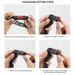 ROCKBROS bicycle motorbike lock mini combination lock helmet lock cable lock_desvips.com
