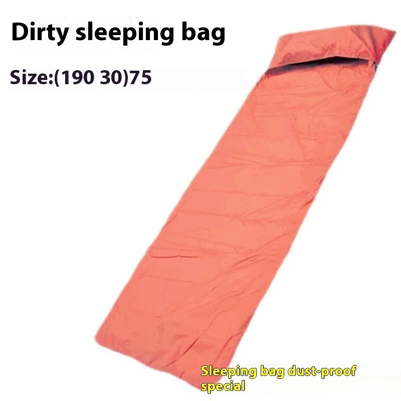 Sleeping Bag For Adults, Single Person, Outdoor Camping, Portable, Winter Thickened, Machine Washable, Nap, Dirt-Proof,_desvips.com