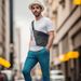 Oxford Cloth Single Shoulder Anti-Theft Concealed Men's Close-Fitting Crossbody Chest Tactical Holster_desvips.com