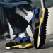 Mens Sports Made Of Genuine Leather Suede Patch Casual Lace Up Anti Slip Walking Comfortable Tennis Running Shoes W_desvips.com