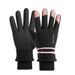 Ski Anti-Slip Fleece-Lined Thickened Warm Winter Cycling Touchscreen Water-Resistant Magic Tape Reflective Strip Gloves_desvips.com