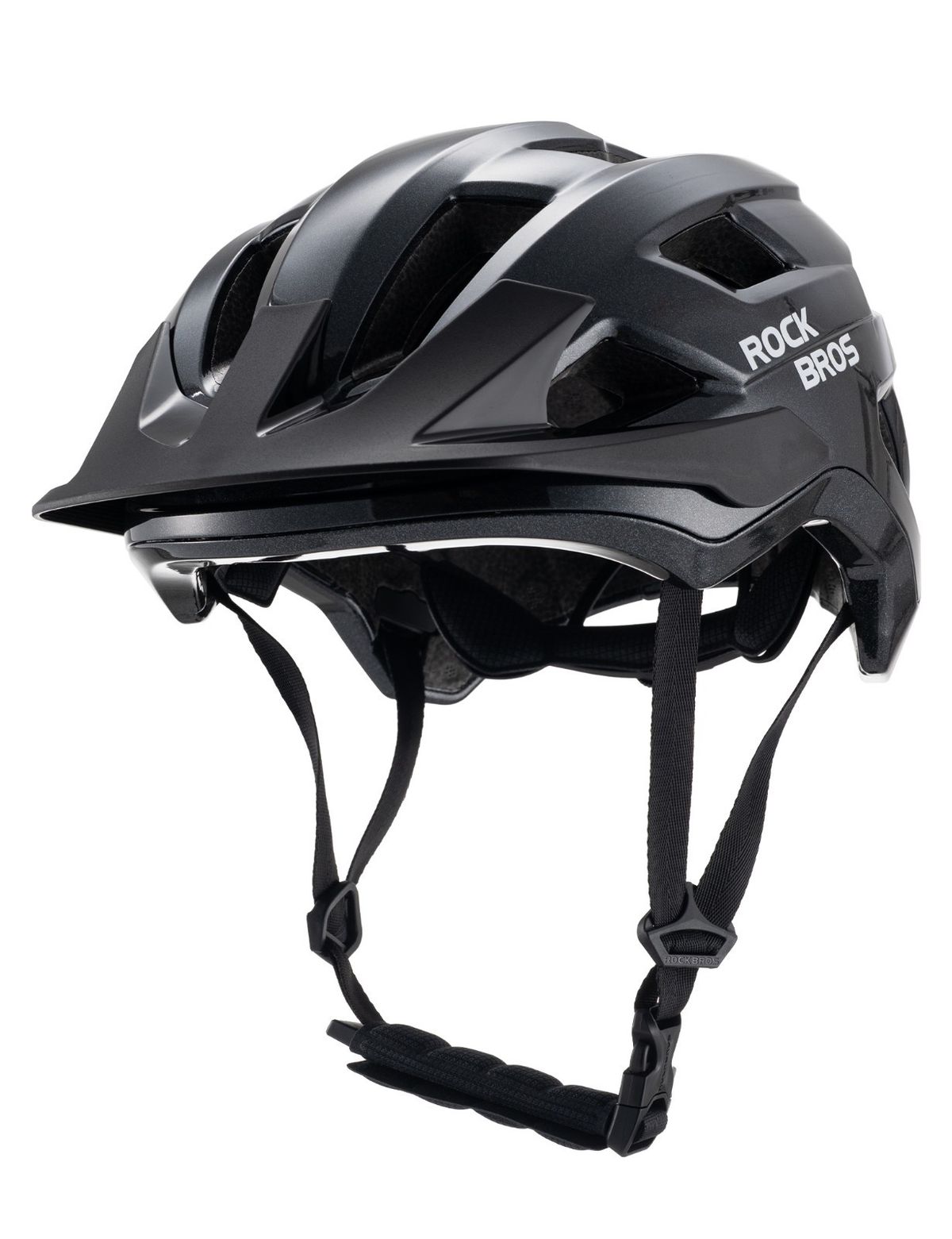 ROCKBROS Children's Boys Girls Bike Helmet With Visor Bicycle Helmet 54-58cm Gift_desvips.com