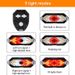 Bicycle Remote Steering Taillights Cross Border USB Charging With Horn Mountain Warning Night Riding Equipment Intelligent Taillights_desvips.com