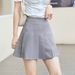 Korean Style High-Waisted Pleated Skirt For Women Summer Sports Anti-Exposure Slimming JK School Style Short Skirt_desvips.com