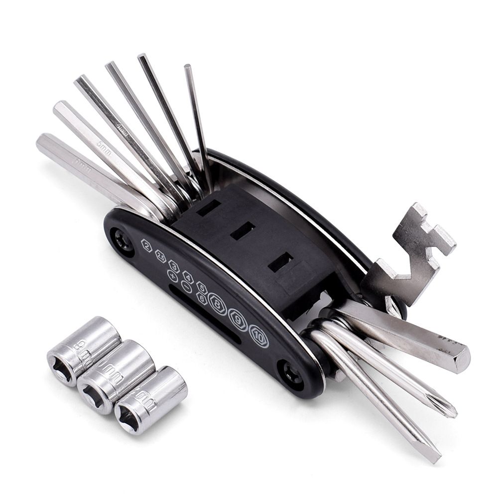 Cycling Equipment Portable Bicycle Tire Mountain Bike Combination Repair Tool Kit Set_desvips.com