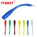 Lure Bait Soft Bait 0.4g/4.5cm Soft Worm Bait Maggot Worm Red Worm Fish Bait 50/bag Fishing Gear Products_desvips.com