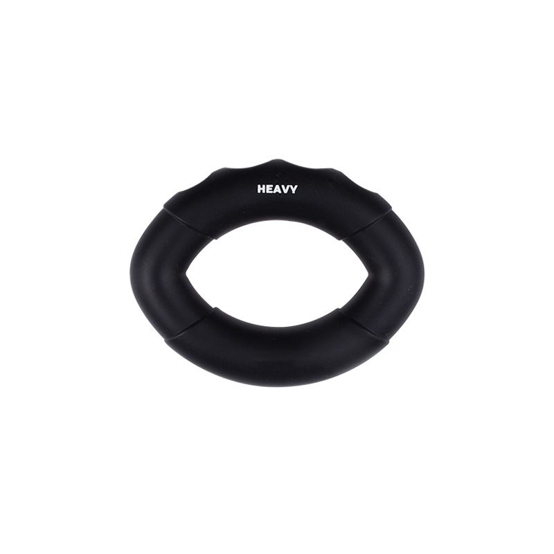 Elliptical grip ring Mouth grip ring hand grip strengthener Silicone wrist strengthener rehabilitation training exercise supplies_desvips.com