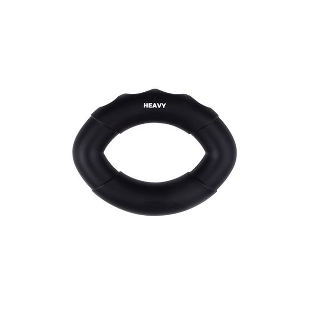 Elliptical grip ring Mouth grip ring hand grip strengthener Silicone wrist strengthener rehabilitation training exercise supplies_desvips.com
