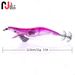 1PCS 12.8CM 21G Boxed Fishing LED Electronic Luminous Shrimp Squid Night Fishing Squid Jigs Lure Bass Bait Fish Tackle Tool_desvips.com