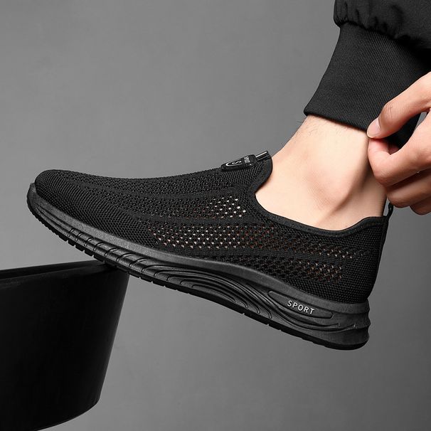 Men's 2025 New Versatile Running Casual Sports Shoes, Light, Non-slip And Wear-resistant Men's Mesh Shoes_desvips.com
