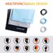 ROCKBROS Half Balaclava Multifunctional Neck Gaiter UPF50+ Summer Ice Silk Black_desvips.com