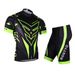 Summer Cycling Jersey Set Short Sleeve Shorts Men Quick-Dry Top Mountain Road Bike Sportswear Gear_desvips.com
