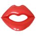 Water Red Lips Lips Red Heart Inflatable Floating Bed Swimming Ring_desvips.com