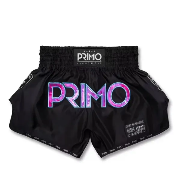 Embroidery StyleTraining Muay Thai Gym Fighting Fitness Combat Sports Boxing Shorts Sweat Pants_desvips.com