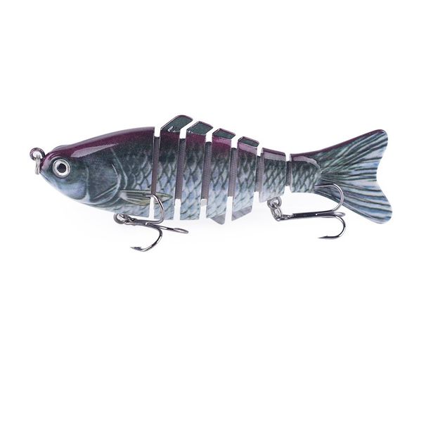 1pc Multi-segment Hard Lure 10cm 15g Hook Realistic Hard Plastic Lure Wobbler Practical Freshwater Lures Fishing Accessories_desvips.com