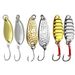 Classic Combination Melon Seed Sequin Peanut Shell Flat Shock Iron Plate Lure Bait Single Hook Micro Object Mouthfish_desvips.com