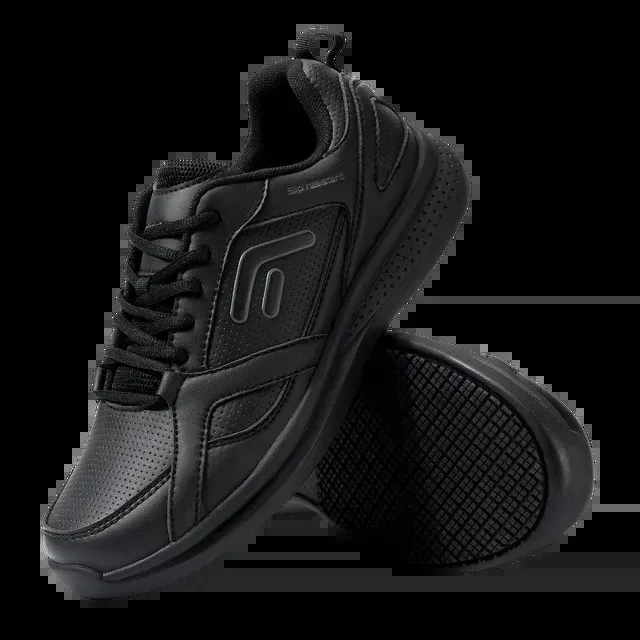 FitVille Mens Work Shoes Wide Athletic Lightweight Breathable Resistant And Non Slip Walking Casual Sneakers 240801_desvips.com