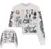 2025 New CKART Japanese Anime Angel Crew Neck T-Shirt Pullover Top With Cuff Long Sleeve_desvips.com