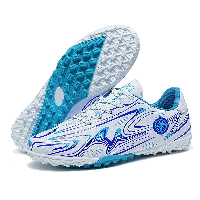 Plus Size Children's Long Spike Soccer Boys Outdoor Primary And Secondary School Students Training Youth Sports Shoes_desvips.com