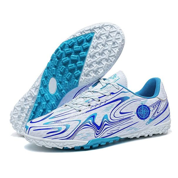 Plus Size Children's Long Spike Soccer Boys Outdoor Primary And Secondary School Students Training Youth Sports Shoes_desvips.com